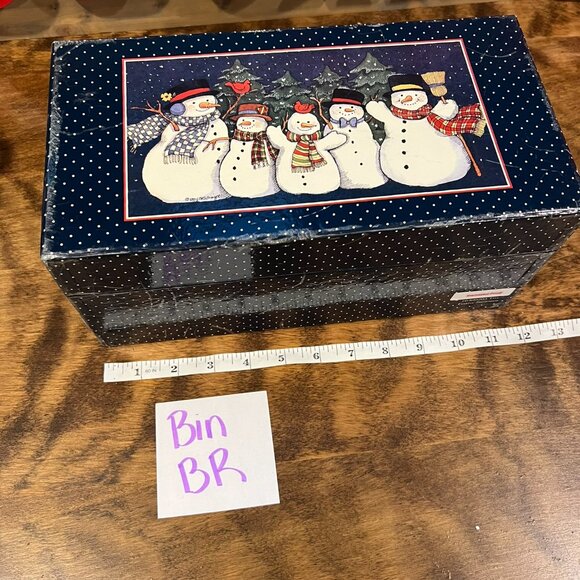 Lang and Wise "Five Festive Snowmen" First Edition 1998 #3 - Picture 4 of 8